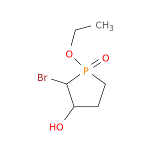 3-Phospholanol, 2-bromo-1-ethoxy-, 1-oxide