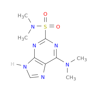 6-DIMETHYLAMINO-9H-PURINE-2-SULFONIC ACID DIMETHYLAMIDE