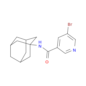 3-Pyridinecarboxamide,5-bromo-N-tricyclo[3.3.1.13,7]dec-1-yl-
