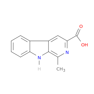 1-甲基-9H-吡啶并[3,4-b]吲哚-3-羧酸