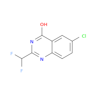 6-Chloro-2-(difluoromethyl)quinazolin-4-ol
