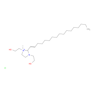 1H-Imidazolium,2-heptadecyl-1,1-bis(2-hydroxyethyl)-, chloride (1:1)