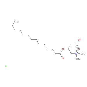 1-丙氨酸,3-羧基-N,N,N-三甲基-2-[(1-氧氧钛四癸基)氧]-,氯化物(1：1)