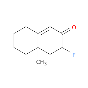 2(3H)-Naphthalenone, 3-fluoro-4,4a,5,6,7,8-hexahydro-4a-methyl-