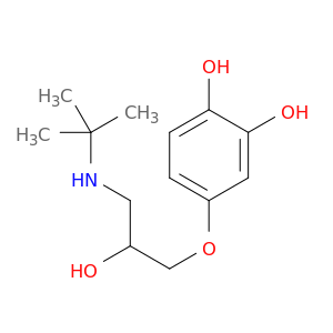 1,2-Benzenediol, 4-[3-[(1,1-dimethylethyl)amino]-2-hydroxypropoxy]-