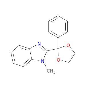 1H-Benzimidazole,1-methyl-2-(2-phenyl-1,3-dioxolan-2-yl)-