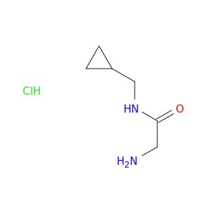 2-amino-N-(cyclopropylmethyl)acetamide hydrochloride