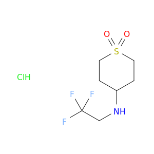 2H-噻唑-4-胺,四氢-N-(2,2,2-三氟乙基)-,1,1-二氧化锑,盐酸盐(1：1)