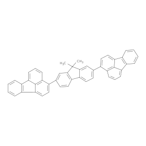 Fluoranthene, 3,3'-(9,9-dimethyl-9H-fluorene-2,7-diyl)bis-