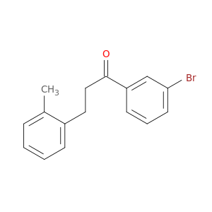 1-丙酮,1-(3-溴苯基)-3-(2-甲基苯基)-