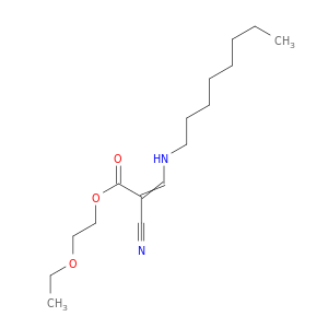 2-Propenoic acid, 2-cyano-3-(octylamino)-, 2-ethoxyethyl ester