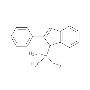1H-Indene, 1-(1,1-dimethylethyl)-2-phenyl-