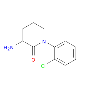 3-amino-1-(2-chlorophenyl)piperidin-2-one