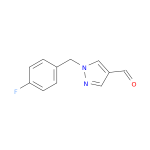 1-(4-氟苄基)-1H-吡唑-4-甲醛