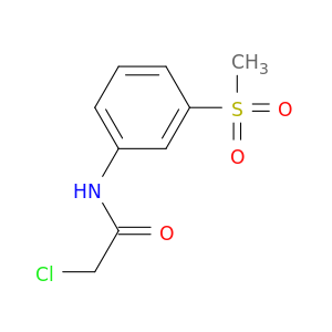 2-Chloro-N-(3-(methylsulfonyl)phenyl)acetamide