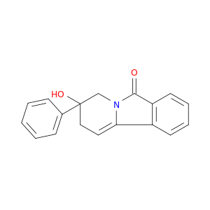 Pyrido[2,1-a]isoindol-6(2H)-one,3,4-dihydro-3-hydroxy-3-phenyl-