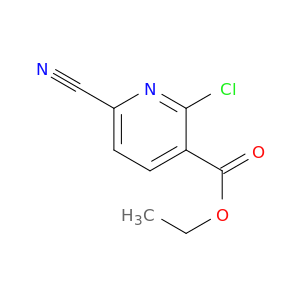 乙基2-氯-6-氰基-3-吡啶羧酸盐