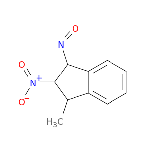 1H-Indene, 2,3-dihydro-1-methyl-2-nitro-3-nitroso-