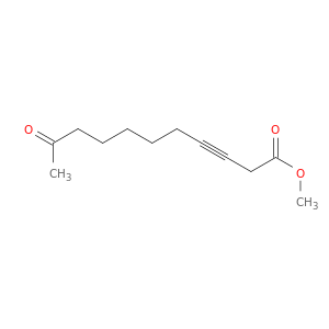 3-Undecynoic acid, 10-oxo-, methyl ester