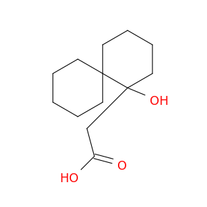 Spiro[5.5]undecane-1-acetic acid, 1-hydroxy-