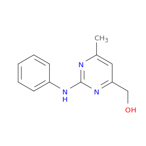 4-Pyrimidinemethanol, 6-methyl-2-(phenylamino)-