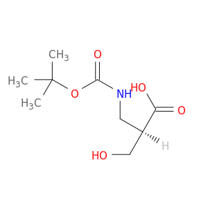 BOC-(R)-3-氨基-2-羟甲基丁酸