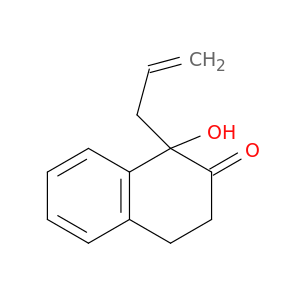 2(1H)-Naphthalenone, 3,4-dihydro-1-hydroxy-1-(2-propenyl)-
