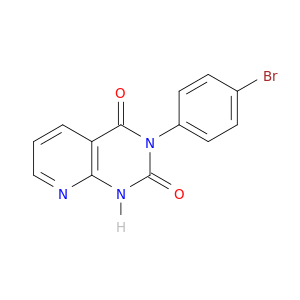 Pyrido[2,3-d]pyrimidine-2,4(1H,3H)-dione, 3-(4-bromophenyl)-