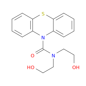 N,N-BIS(2-HYDROXYETHYL)-10H-PHENOTHIAZINE-10-CARBOXAMIDE