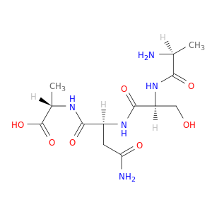 L-Alanine, L-alanyl-L-seryl-L-asparaginyl-