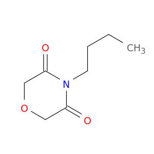 3,5-Morpholinedione, 4-butyl-