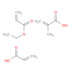 ethyl prop-2-enoate; 2-methylprop-2-enoic acid; prop-2-enoic acid