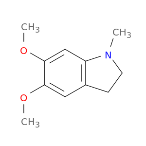 1H-Indole, 2,3-dihydro-5,6-dimethoxy-1-methyl-