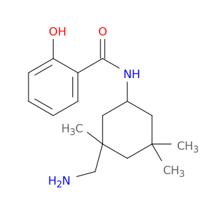 N-[3-(氨基甲基)-3,5,5-三甲基环己基]-2-羟基苯甲酰胺