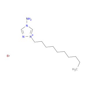 1H-1,2,4-Triazolium, 4-amino-1-decyl-, bromide