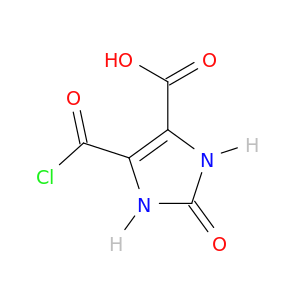 1H-Imidazole-4-carboxylicacid, 5-(chlorocarbonyl)-2,3-dihydro-2-oxo-