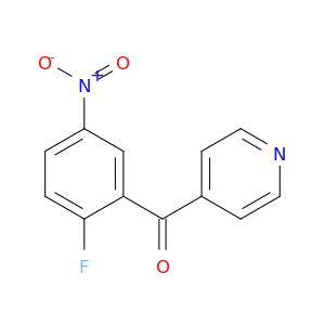 4-[(2-Fluoro-5-nitrophenyl)carbonyl]pyridine