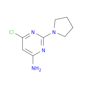 6-Chloro-2-(pyrrolidin-1-yl)pyrimidin-4-amine