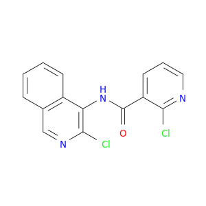 3-Pyridinecarboxamide,2-chloro-N-(3-chloro-4-isoquinolinyl)-