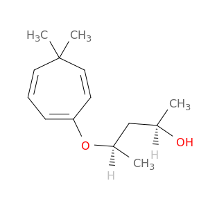 2-Pentanol, 4-[(5,5-dimethyl-1,3,6-cycloheptatrien-1-yl)oxy]-, (2R,4R)-