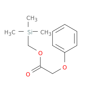 Acetic acid, phenoxy-, (trimethylsilyl)methyl ester
