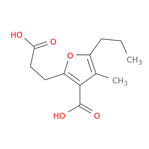 2-(2-Carboxyethyl)-4-methyl-5-propylfuran-3-carboxylic acid