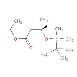 Butanoic acid, 3-[[(1,1-dimethylethyl)dimethylsilyl]oxy]-, ethyl ester, (3S)-