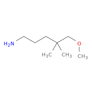 5-methoxy-4,4-dimethylpentan-1-amine