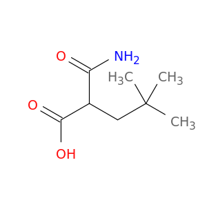 Pentanoic acid, 2-(aminocarbonyl)-4,4-dimethyl-
