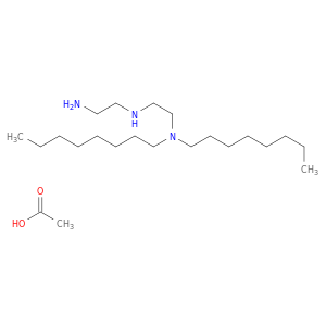 1,2-乙二胺,N2-(2-氨基乙基)-N1,N1-二辛基-,乙酸酯(1:?)