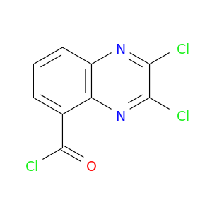 5-Quinoxalinecarbonyl chloride, 2,3-dichloro-