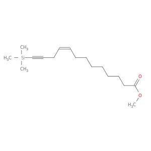9-Tridecen-12-ynoic acid, 13-(trimethylsilyl)-, methyl ester, (Z)-