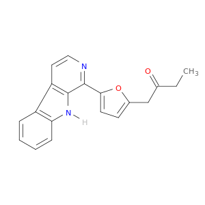 2-Butanone, 1-[5-(9H-pyrido[3,4-b]indol-1-yl)-2-furanyl]-