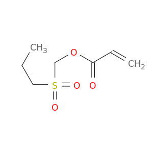 2-Propenoic acid, (propylsulfonyl)methyl ester